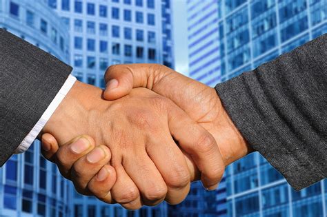 Download Free Photo Of Business Deal Agreement Contract Handshake