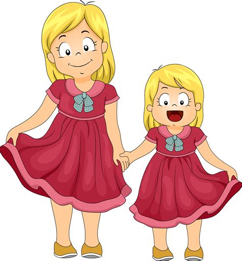 Sister Clip Art Sisters Clipart Png Download Full Size Clipart 5472042 Pinclipart