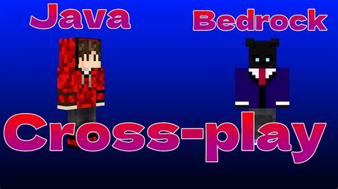 Minecraft Java And Bedrock Cross Play Step By Step Youtube
