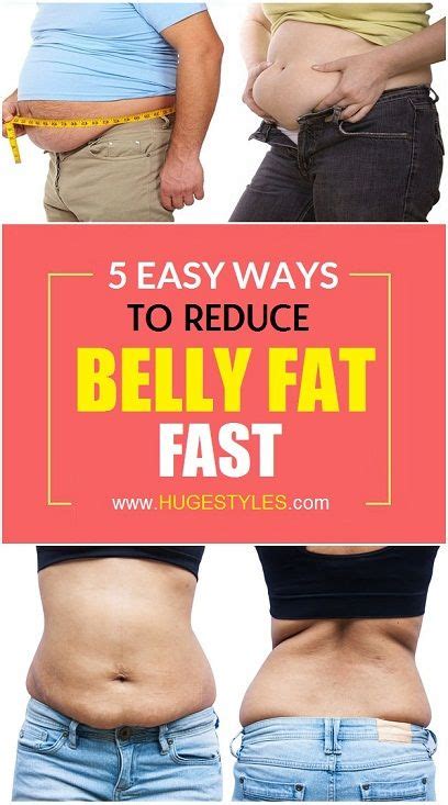 5 Easy Ways To Reduce Belly Fat Reduce Belly Fat Belly Fat Easy