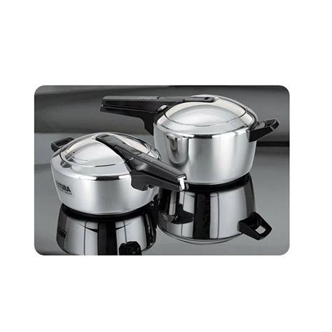 Hawkins F41 4 Ltr Futura Stainless Steel Pressure Cooker Ss Pressure