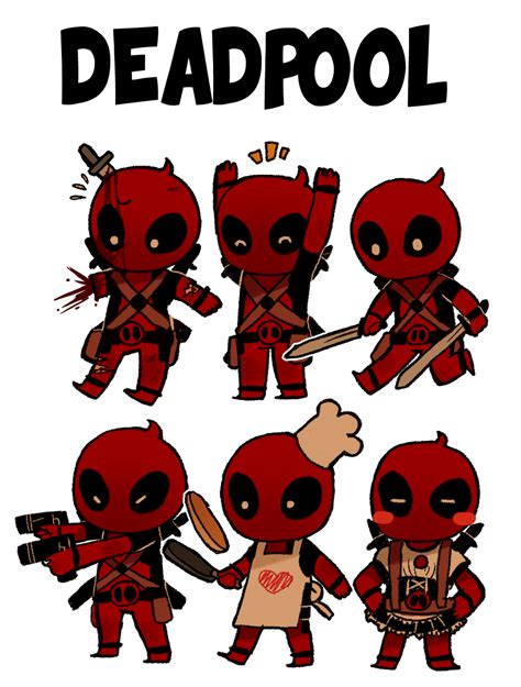 Chibi Deadpool Wallpapers On Wallpaperdog