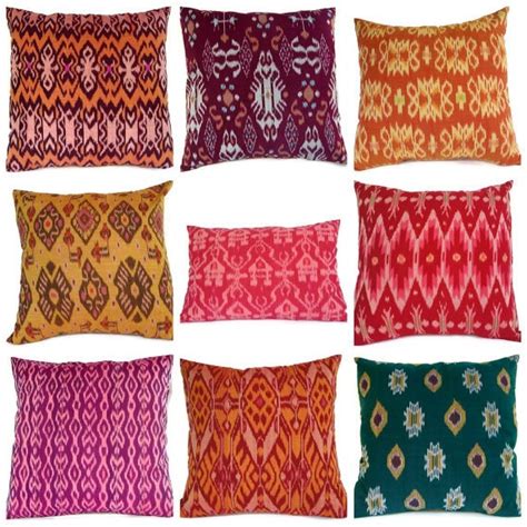 Free delivery and returns on ebay plus items for plus members. i love ikat (etsy.com) | Ikat pillows, Pillow set, Ikat fabric