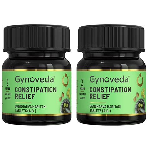 Gynoveda Constipation Relief Tablet 60 Each Buy Combo Pack Of 2 Bottles At Best Price In