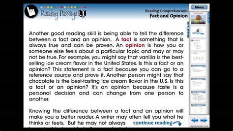 Maybe you would like to learn more about one of these? CC7108 Reading Comprehension: Fact and Opinion Chapter ...