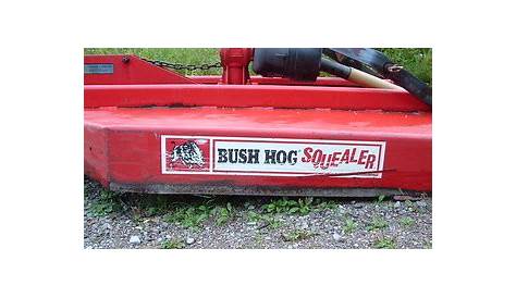 bush hog squealer manual