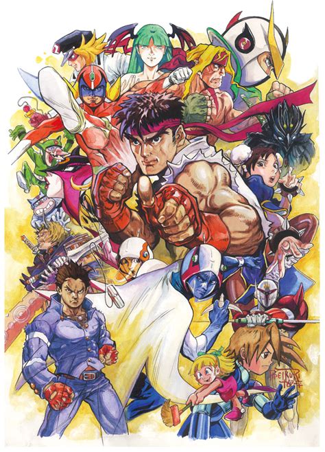Street Fighter Galleries Tatsunoko Vs Capcom