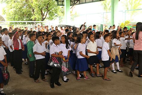 Distribution Of School Supplies Sampaloc Elementary School