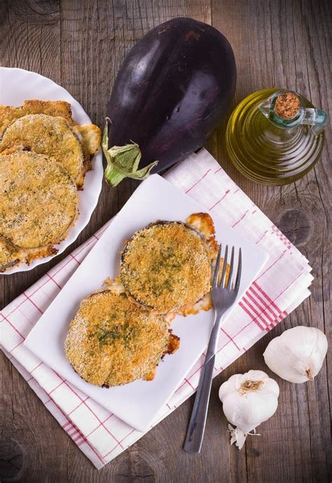 Eggplant Cutlets Stock Image Image Of Food Ingredient 28217841