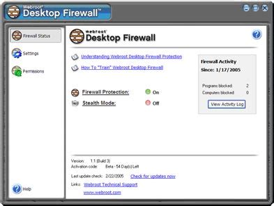 Are you looking for a free firewall to protect your computer or device? Webroot Desktop Firewall 2018 - Full Setup Free Download ...