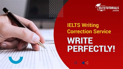 Ielts Writing Correction Service To Help You Writing Perfectly Youtube