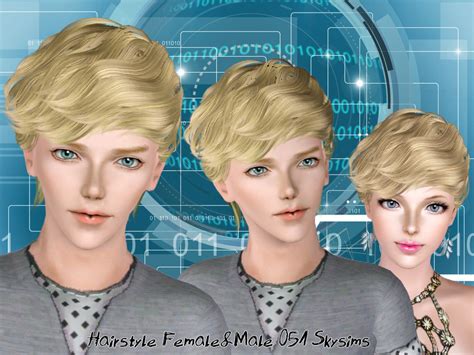 The Sims Resource Skysims Hair 051