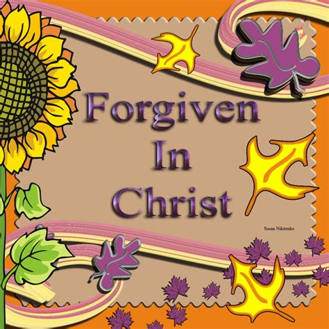 Forgiven In Christ