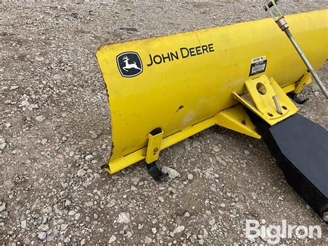 John Deere 44” Front Blade And Brinly Hardy Aeratorseeder Bigiron Auctions