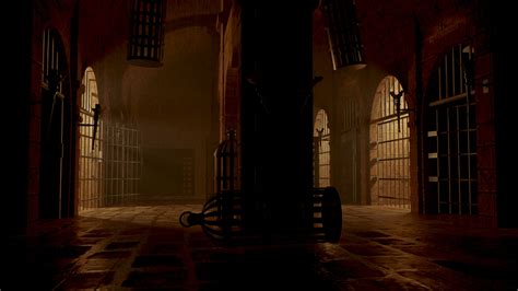 Artstation Medieval Prison Cell