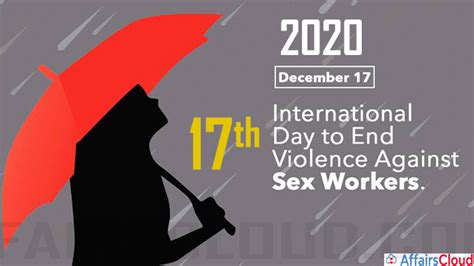 17th International Day To End Violence Against Sex Workers 17th