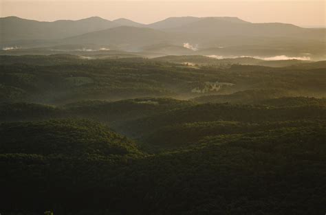 Elevation Map Of Ozark Mountains United States