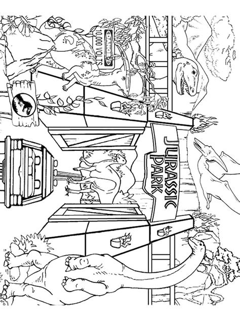 Free Jurassic World coloring pages. Download and print Jurassic World