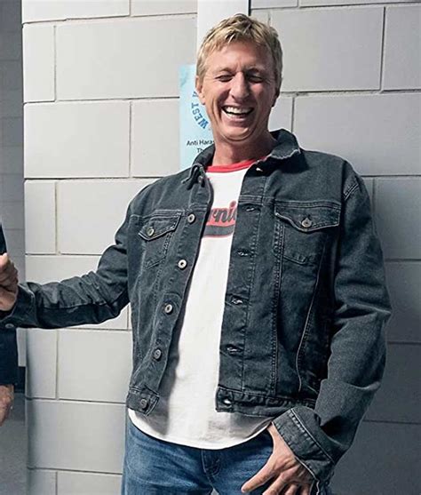 All rights go to sony pictures and cobra kai. Cobra Kai Johnny Lawrence Denim Jacket - USAJacket