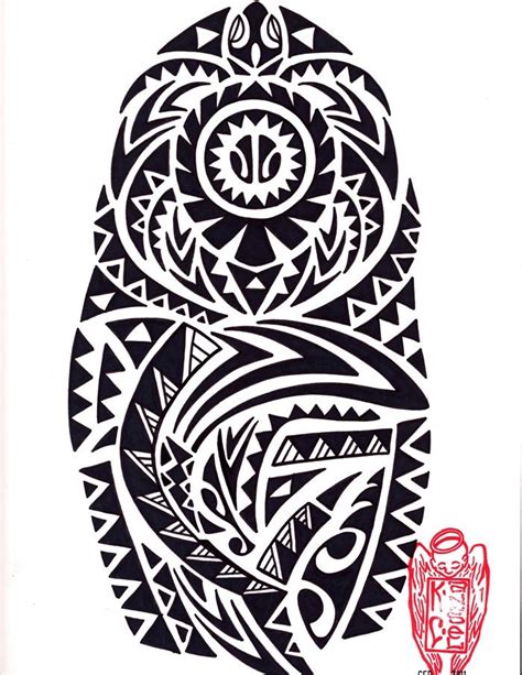 Hawaiian Tribal Maori Tatuagens Polinésias E Desenhos De Tatuagem Maori