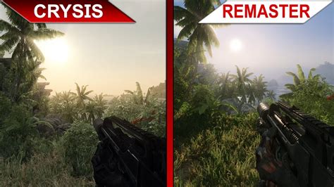 The Big Comparison Crysis Vs Crysis Remastered Pc Max Settings