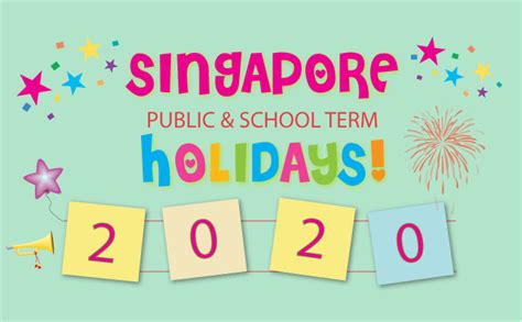 School Holidays In 2020 Singapore Literacy Basics