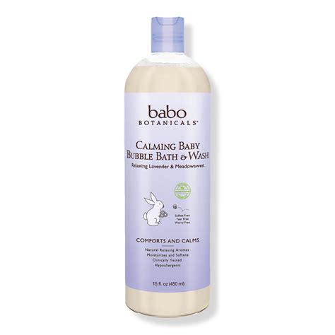 Babo Botanicals Calming Bubble Bath Shampoo And Wash Ulta Beauty