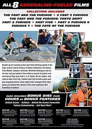 Fast And Furious 8 Movie Collection Dvd Pricepulse