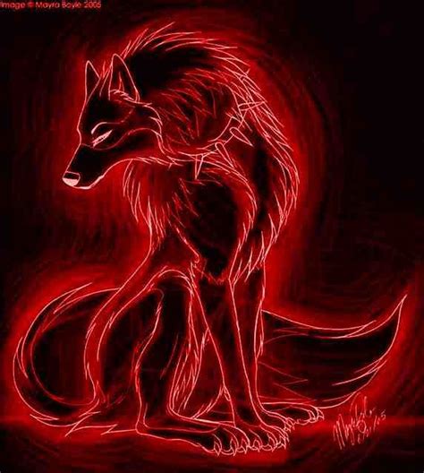 Anime Fire Wolves Wolf And Dingo Packs Let The Past Go And Look