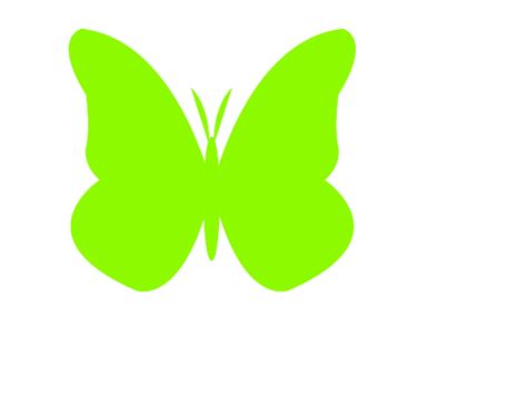 Lime Green Butterfly Clip Art At Vector Clip Art Online