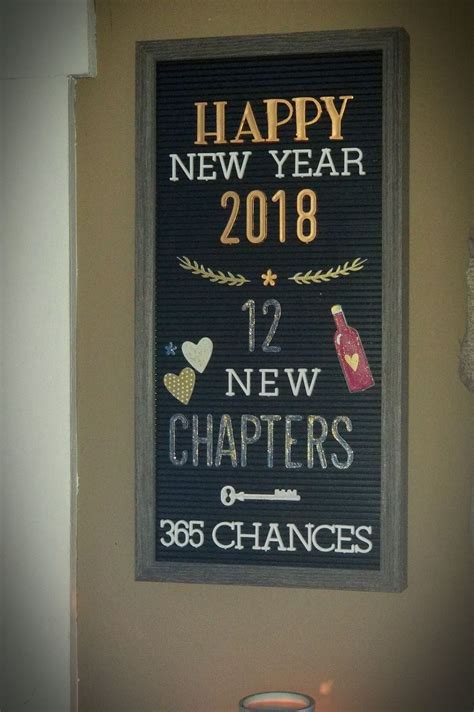 New Years Letterboard Letterboard Signs Letter Board Message Board Quotes
