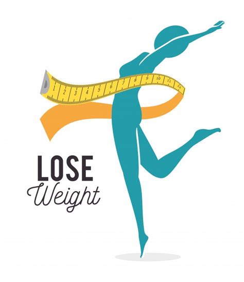 Weight Loss Vector At Collection Of Weight Loss