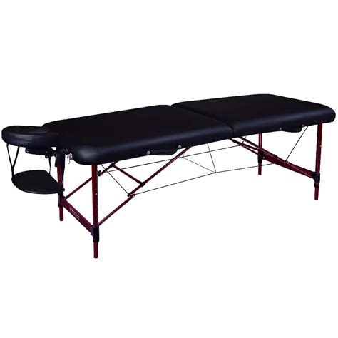 Master Massage Zephyr Lightweight Portable Massage Table Package Black 28x72 Inch Pack Of 1