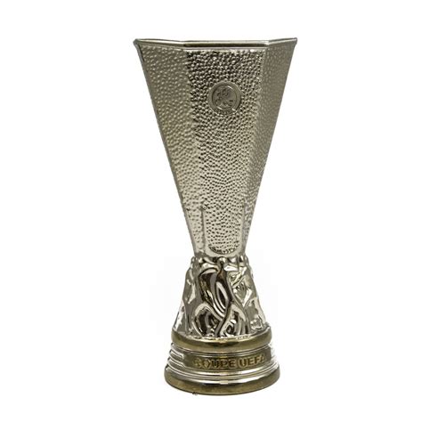 Unlike the other cups handed out at european club competitions, the trophy has no handles. UEFA Europa League 3D Replica Trophy - NFM