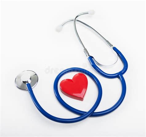 Stethoscope And Heart Shaped Object Stock Image Image Of Expertise