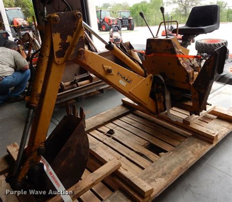 Woods 650 Backhoe Attachment In Grapevine Tx Item Hr9671 Sold