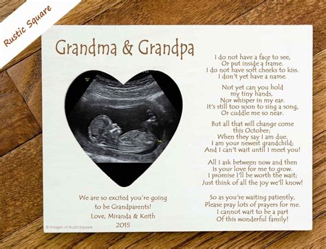 Letter With A T For Grandparents Pregnancy Announced
