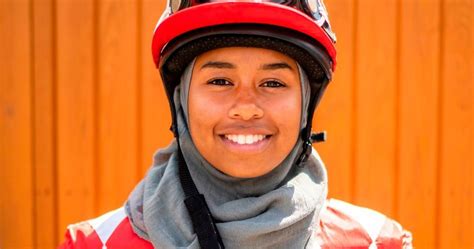Uks First Female Muslim Jockey At Goodwood Four