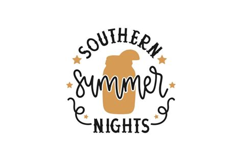 Southern Summer Nights Svg Cut File