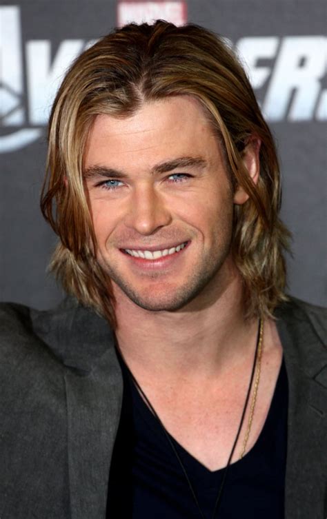 Chris hemsworth long blond hair. Hairstyle On Point Meaning - Kecemasan 1