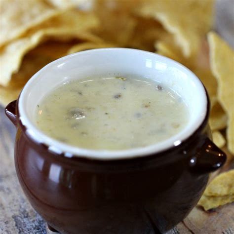 The Best Mexican White Cheese Dip Authentic Queso Dip Recipe