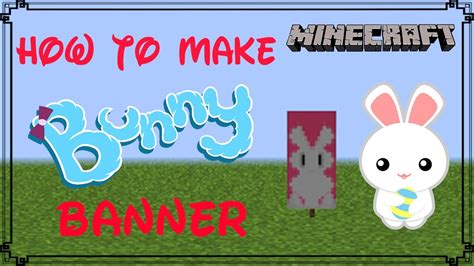 How to make working in minecraft no mods. Minecraft | How to make Bunny Banner | Mangoman - YouTube