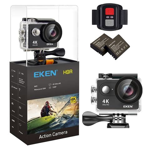 Original Eken H9 H9r Ultra 4k Hd Wifi Action Camera Waterproof 170d