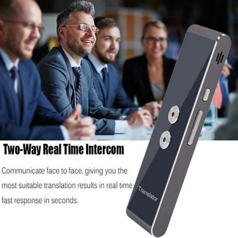 Portable Smart Two Way Real Time Multi Language Voice Translator For