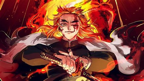 Kyoujurou Rengoku Kimetsu No Yaiba 4k 1 Wallpaper For Desktop