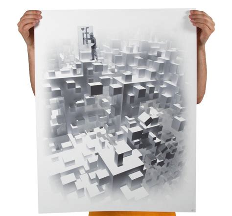 Cubes Art Print Imaginary Foundation