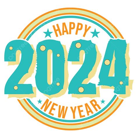 Bonne Année 2024 Design Doré Vecteur PNG , Bonne Année, Nouvel An 2024
