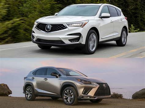 Compare and contrast: 2019 lexus nx 300 awd vs. 2019 acura rdx