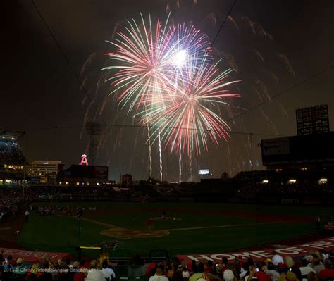 Fans Enjoy A Spectacular Independence Day Fireworks Show At Angel