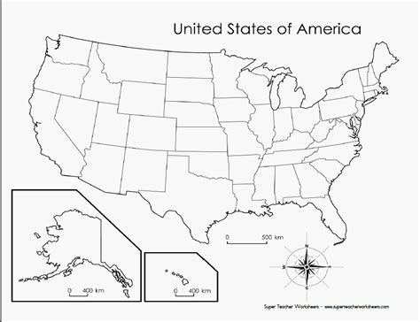 Free Printable States Map Free Printable Templates